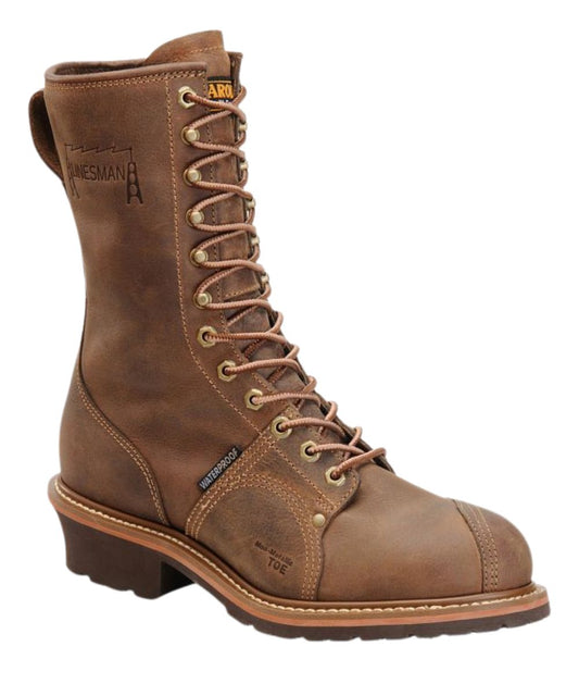Carolina Men's Waterproof Composite Toe Linesman Work Boot