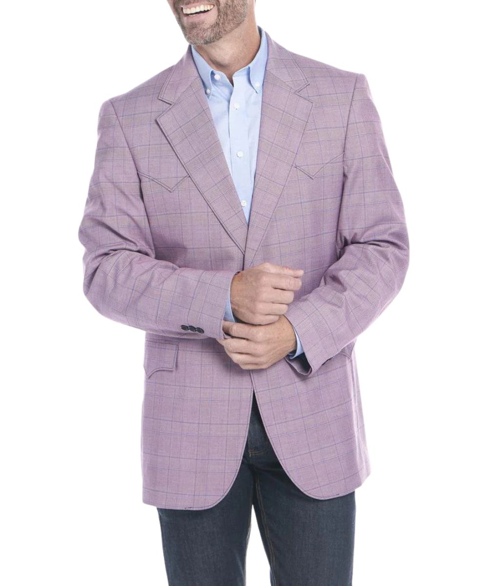 Circle S Men's Sangria Red Fort Worth Sport Coat