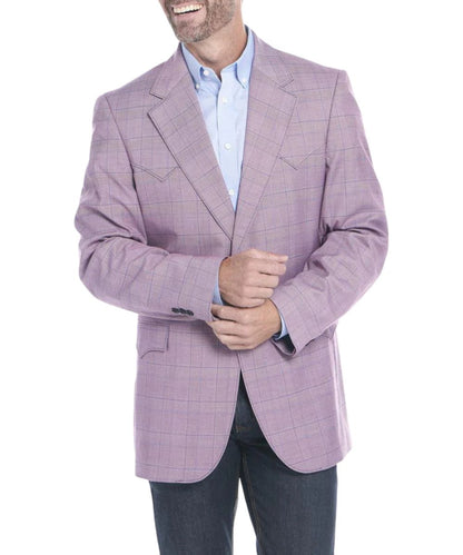 Circle S Men's Sangria Red Fort Worth Sport Coat