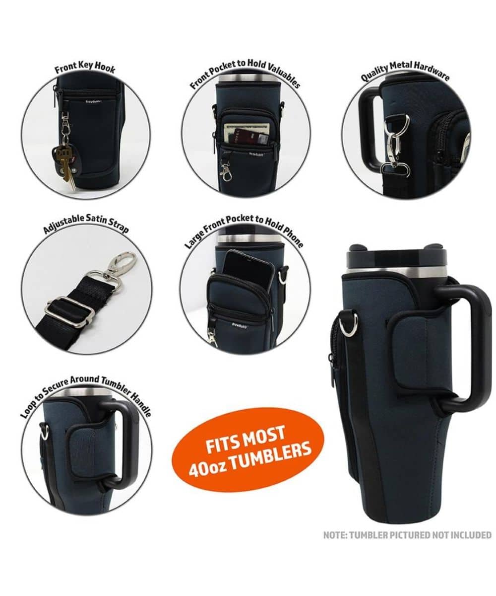 Seriously Shea Crossbody Tumbler Bag