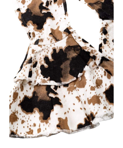 COWHIDE DENIM FLARES YOUTH-a ! desc :  ! caption :