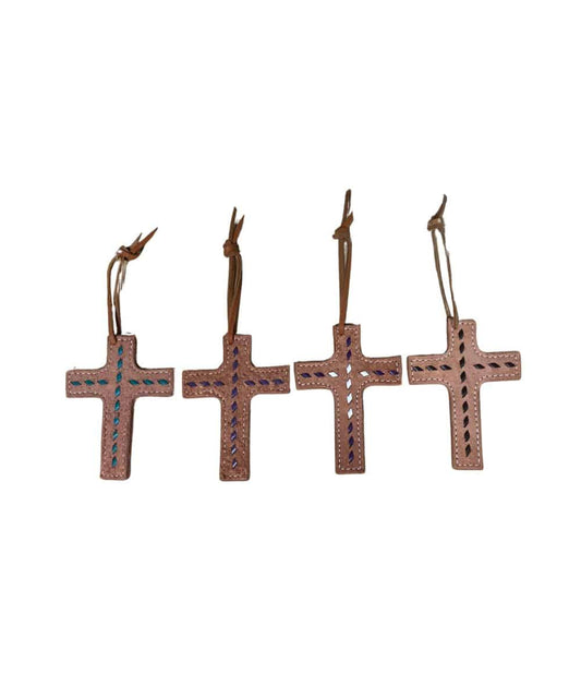 San Saba Cross Key Chain