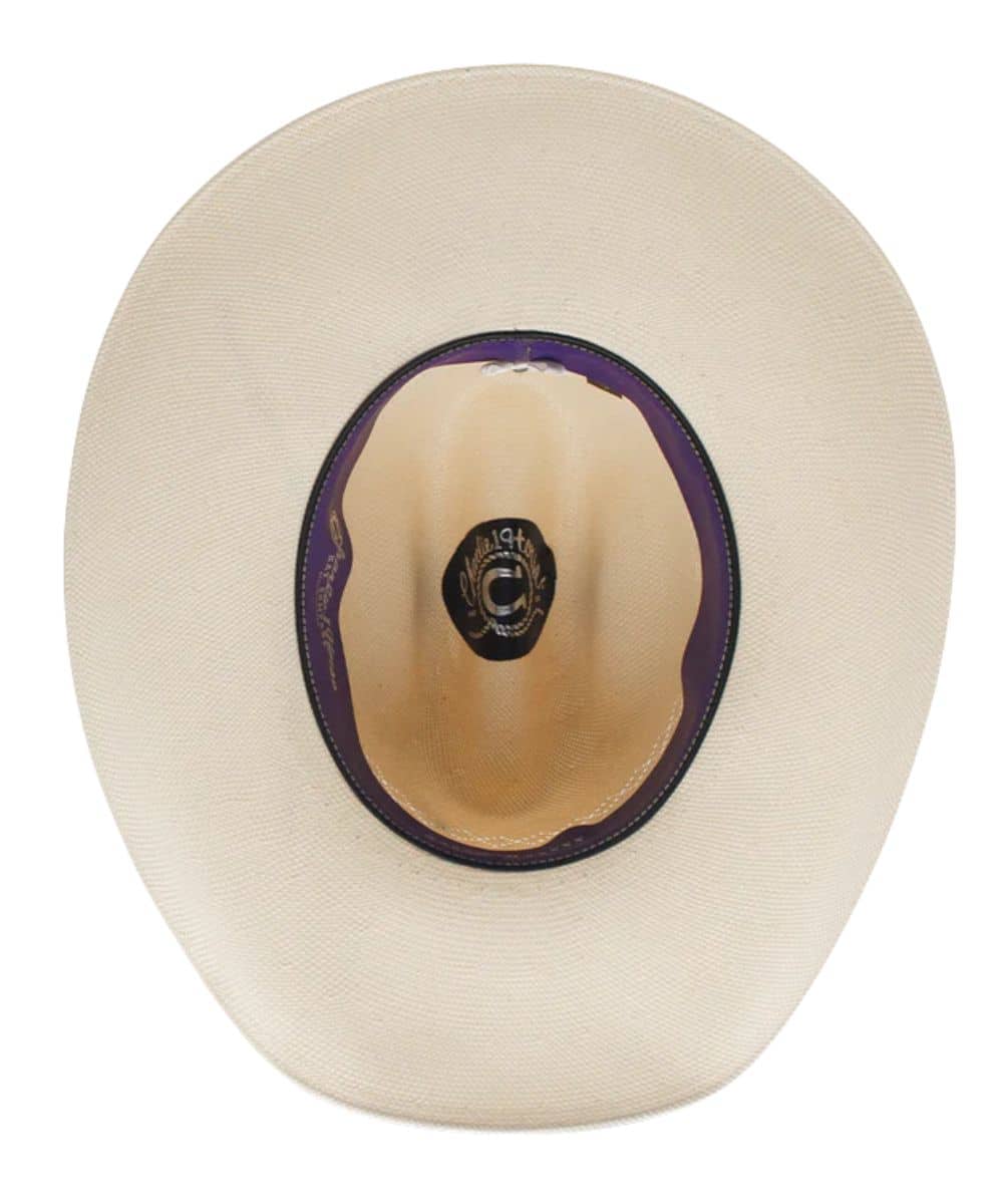 Charlie 1 Horse Women's 10X Purple Haze Straw Hat