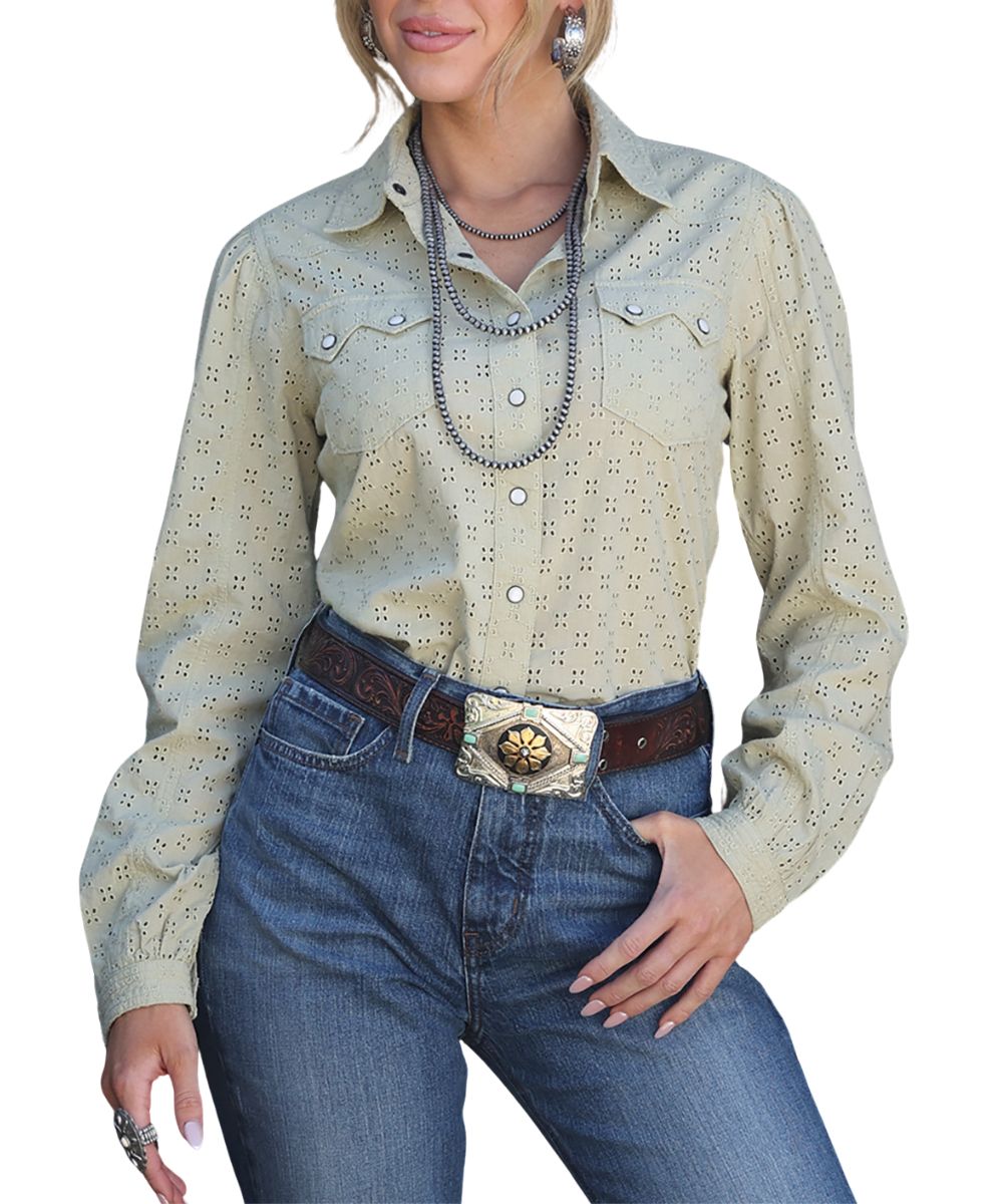 Cruel Girl Women's Western Snap Shirt