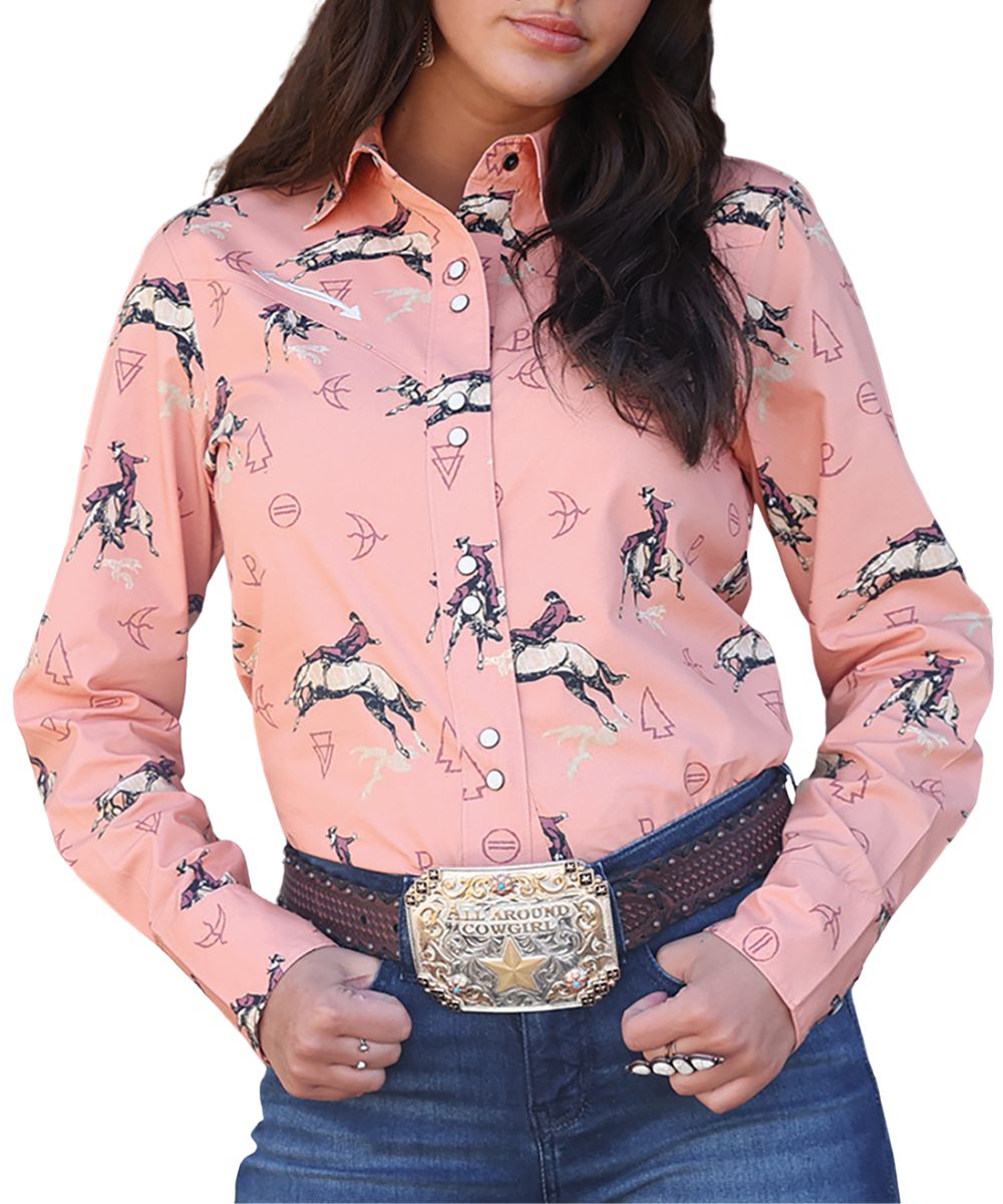 Cruel Girl Women's Western Snap Shirt