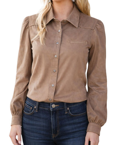 Cruel Girl Women's Button Down Western Shirt