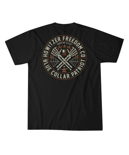Howitzer Men's Blue Collar Freedom Tee