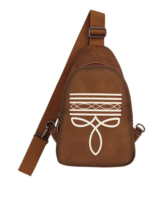 Angel Ranch Maeve Style Sling Bag Brown