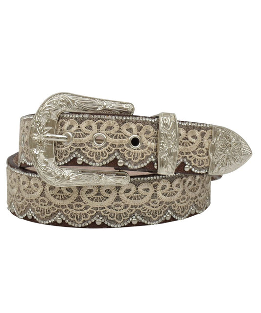 M&F Western Women's Angel Ranch Lace Belt