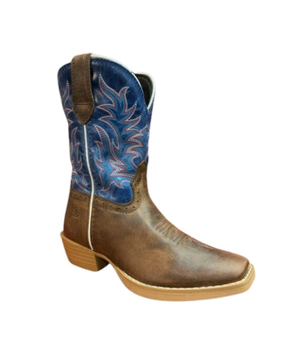 Durango Little Kids' Blue Shyloh Western Boot