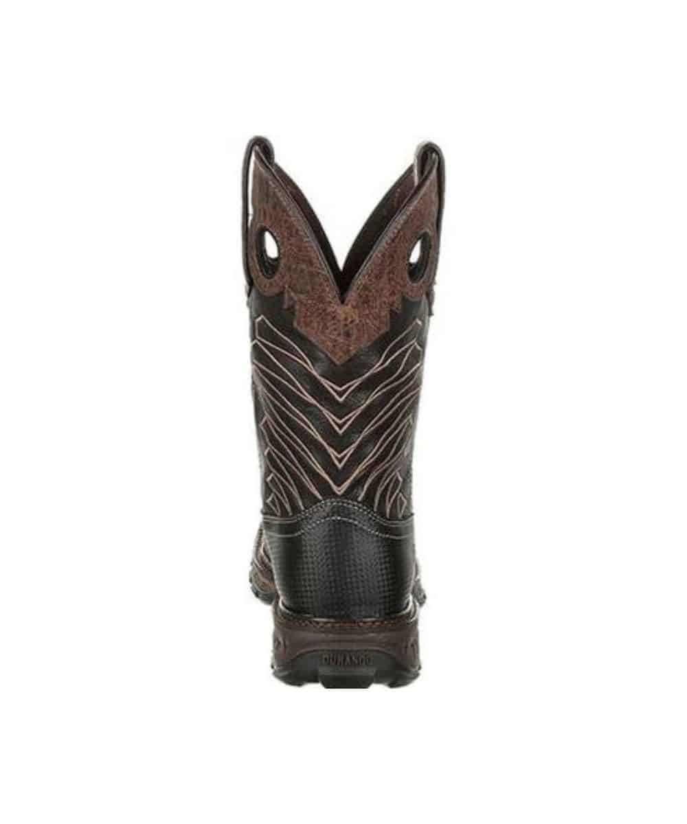 Durango Men's Maverick Waterproof Steel Toe Western Work Boot- Style #DDB0176 ! desc :  ! caption :