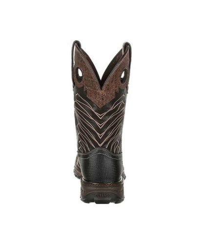 Durango Men's Maverick Waterproof Steel Toe Western Work Boot- Style #DDB0176 ! desc :  ! caption :