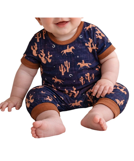 The Wellington Co Infant Boys' TwoCan Desert Cowboy Romper