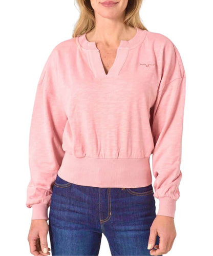 DEWEY V NECK-turquoise ! desc :  ! caption :