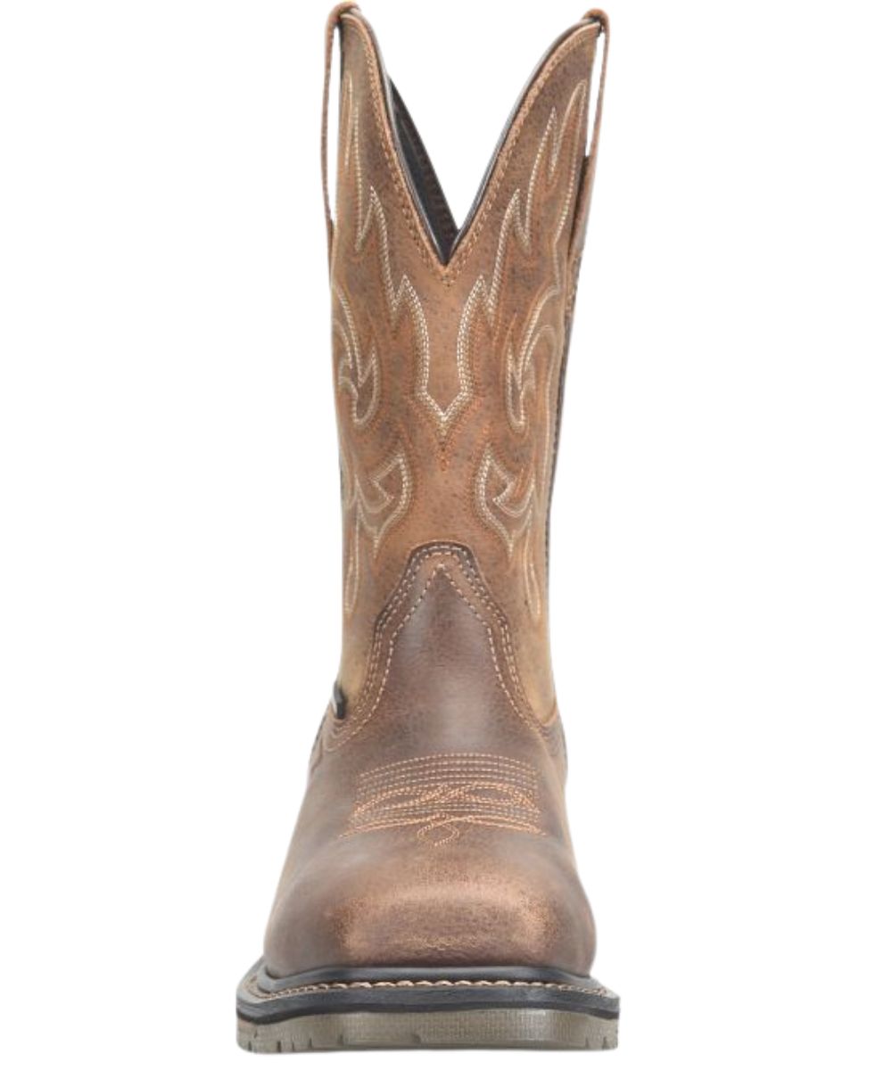 Men's Composite Safety Square Toe Western Work Boot