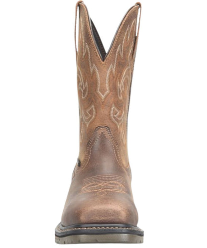Men's Composite Safety Square Toe Western Work Boot