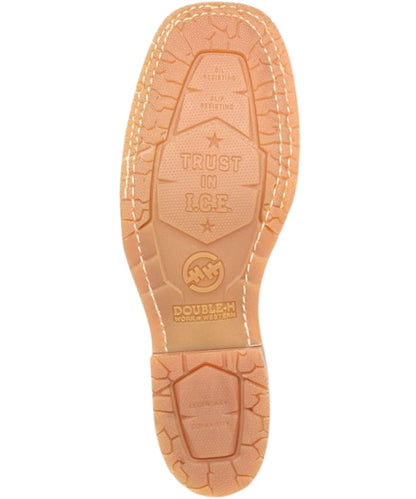 I.C.E. Outsole Is Oil, Slip, And Abrasion Resistant With Electrical Hazard Protection