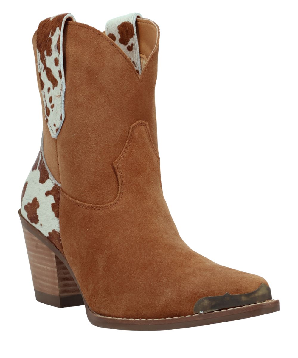 Dingo Women's Texas Charm Brown Bootie