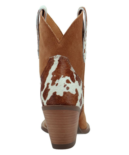Dingo Women's Texas Charm Brown Bootie