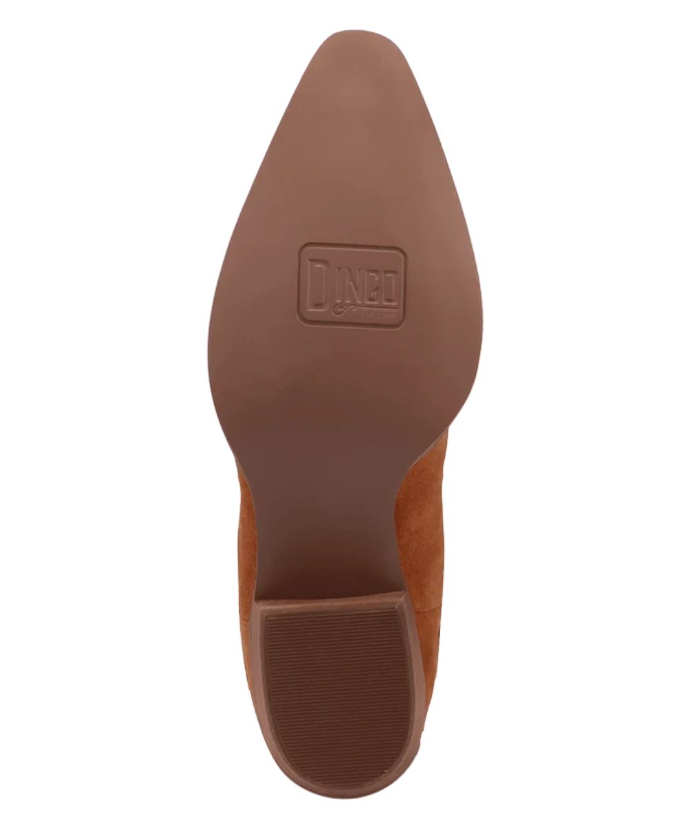 Sole view of the rubber outsole