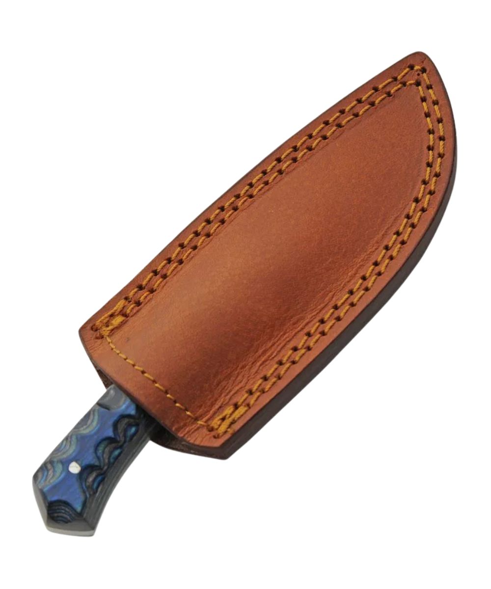 Double D Damascus Knife