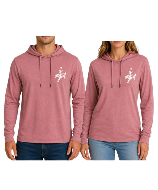 Cowpokes Nostalgia Rose Bronc Hoodie
