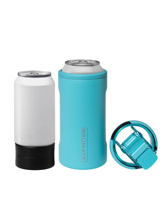 16 Oz. Curacao Blue Hopsulator Trio Tumbler/Koozie