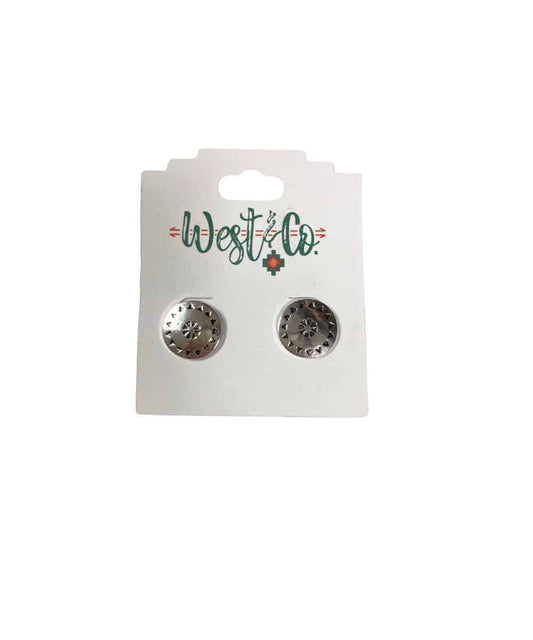West & Co. Women's Tribal Stud Earrings