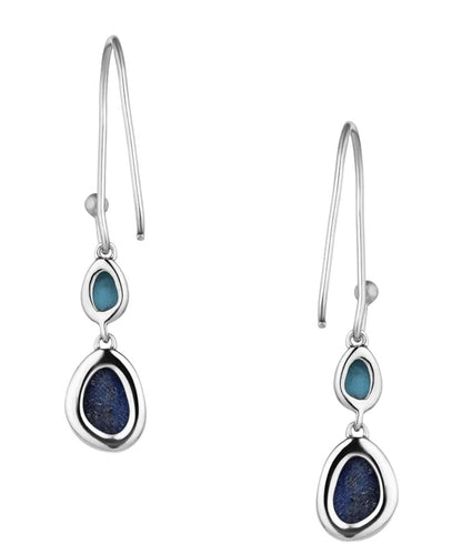 Back view of the women's nature's obsession earrings