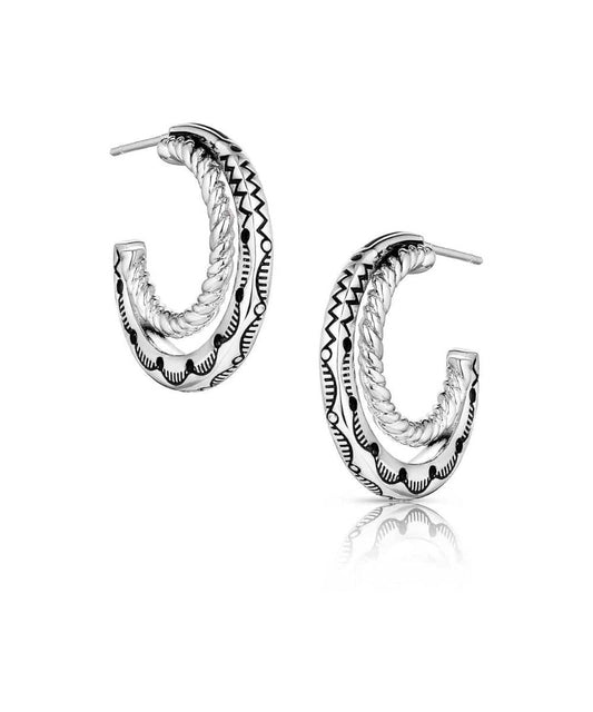 Montana Silversmiths Women's Enchanted Soul Earrings