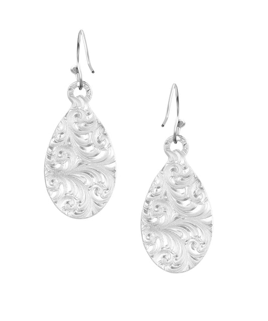 Montana Silversmiths Women's Sandstorm Spiral Earrings