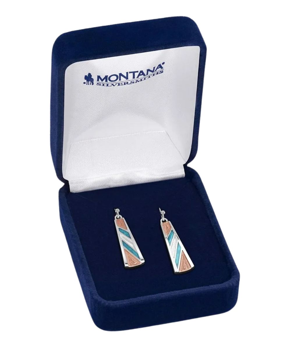 Women's Silver Tone Earrings In Jewelry Box