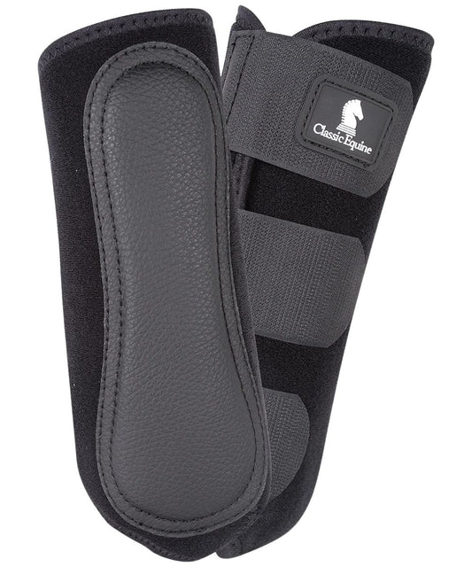 Classic Equine EZ Wrap Lite Front Splint Boots In Black
