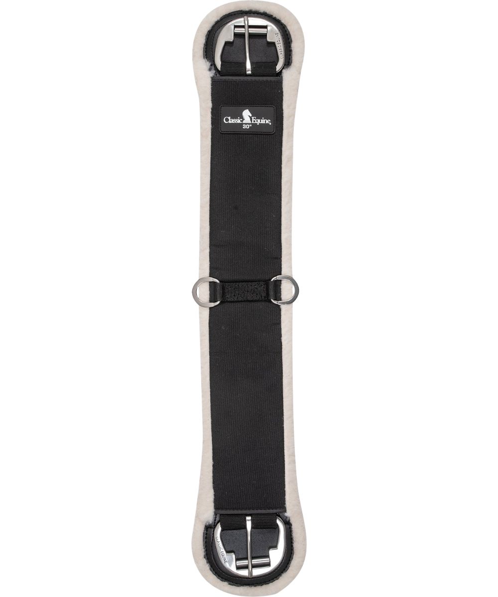 Front view of the Classic Equine SensorFlex Straight Cinch