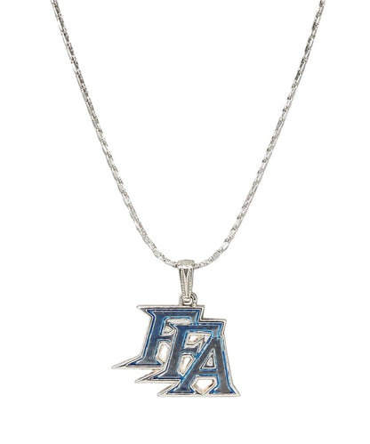 Front view of the bold ffa necklace