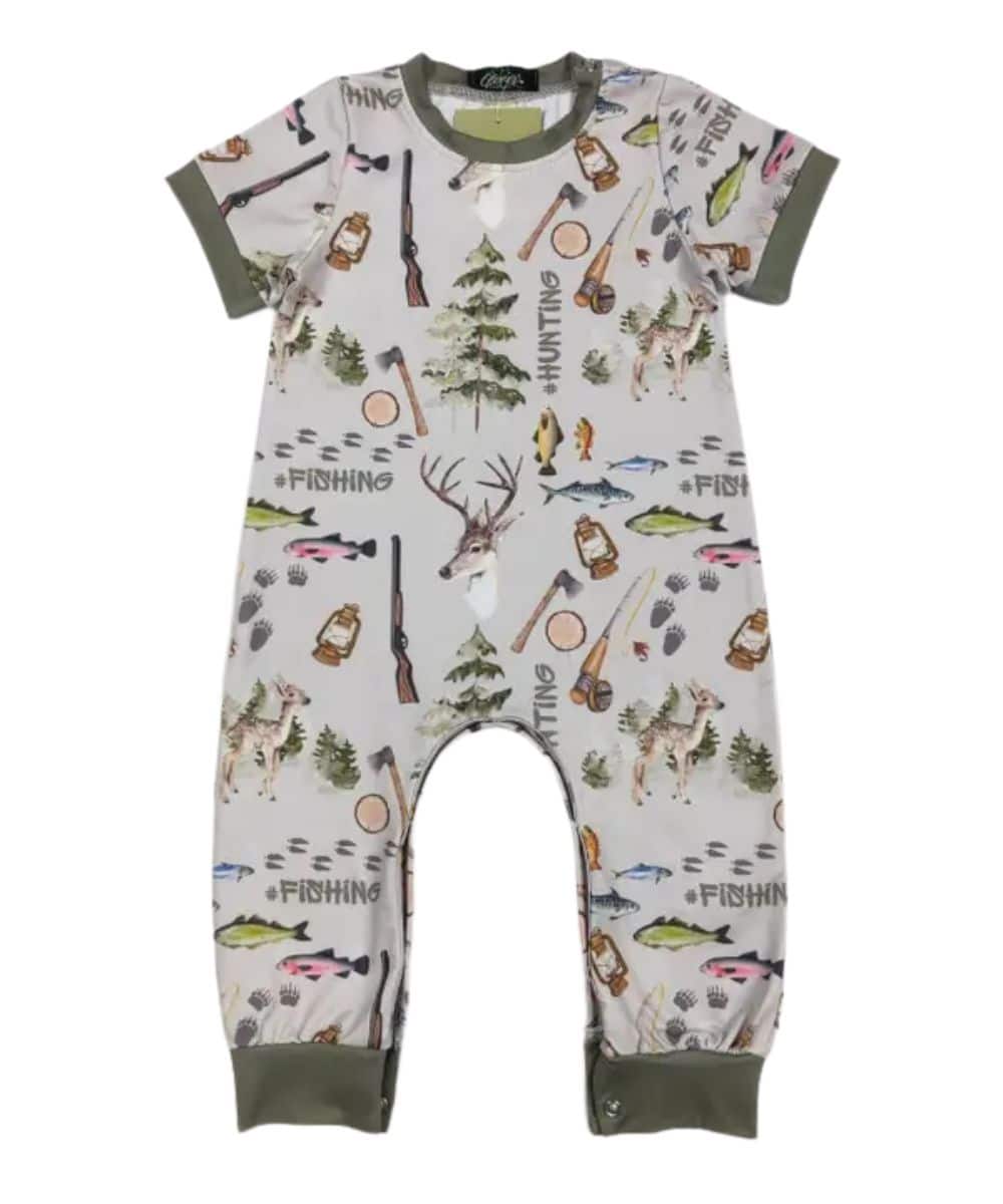 FISHING BOY ROMPER ! desc :  ! caption :