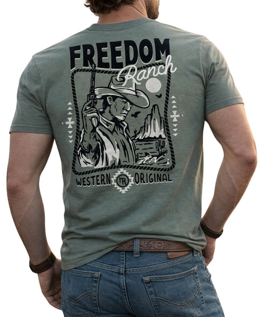 Freedom Ranch Men's Gun Zone Tee