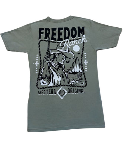 Freedom Ranch Men's Gun Zone Tee