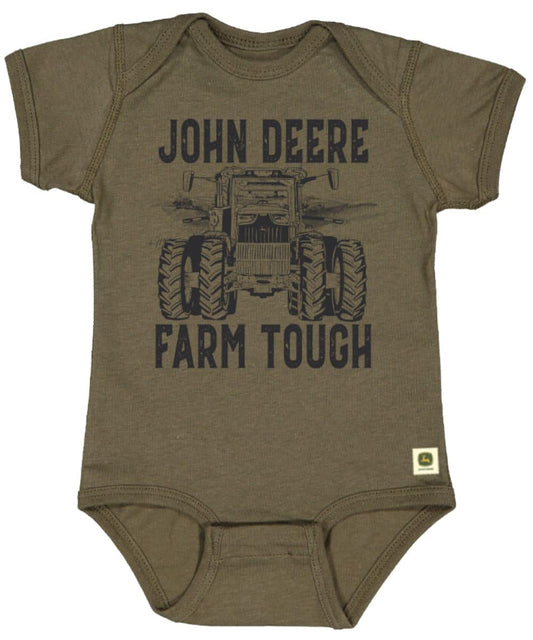 John Deere Infant Boys' Farm Tough Onesie