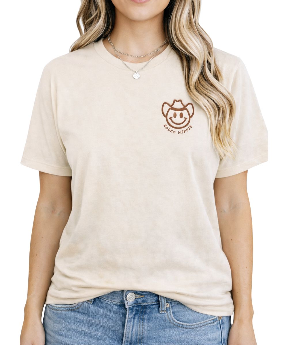 Rodeo Hippie Women's Guest Check Tee