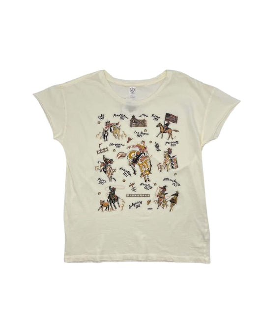 XOXO Art Women's Gpa's Wallpaper Tee