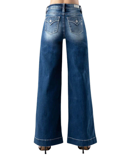 Miss Me Women's Simple Trouser Jean