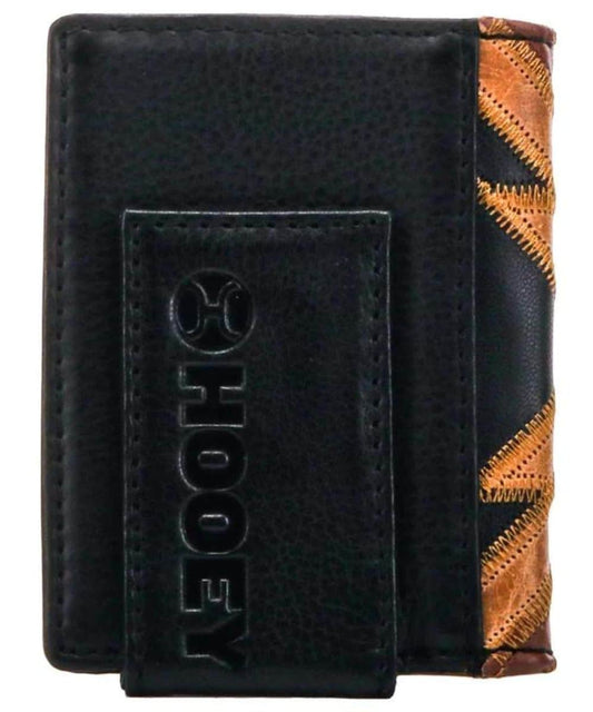 Hooey Men's Montezuma Bifold Money Clip Wallet