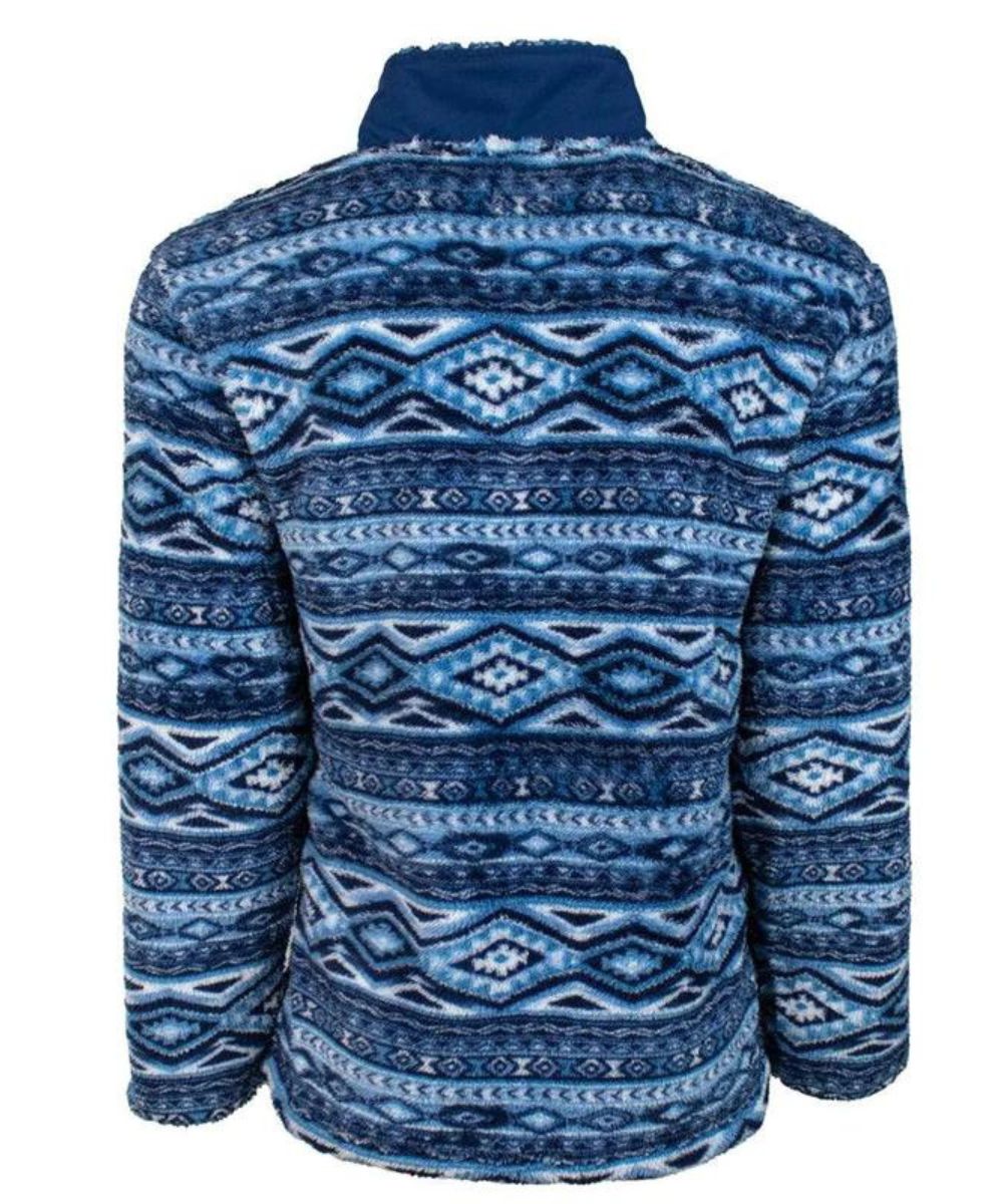 Hooey Men's Aztec Fleece Pullover