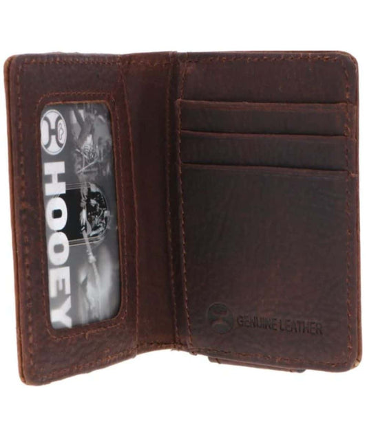 Hooey Men's Grayson Bifold Money Clip Wallet