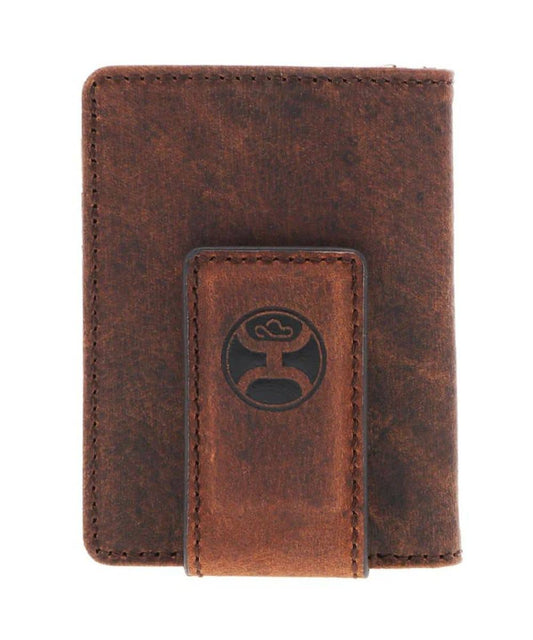 Hooey Men's Cash Bifold Money Clip Wallet