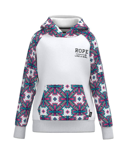 Hooey Girls' Rope Like A Girl Hoodie