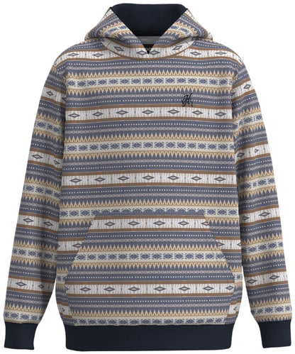 Hooey Boys' Aztec Striped Legendary Hoodie