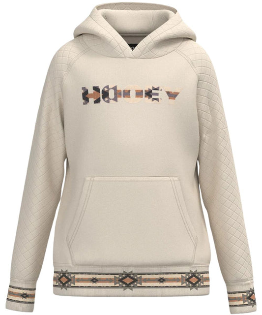 Hooey Girls' Cream Legendary Hoodie