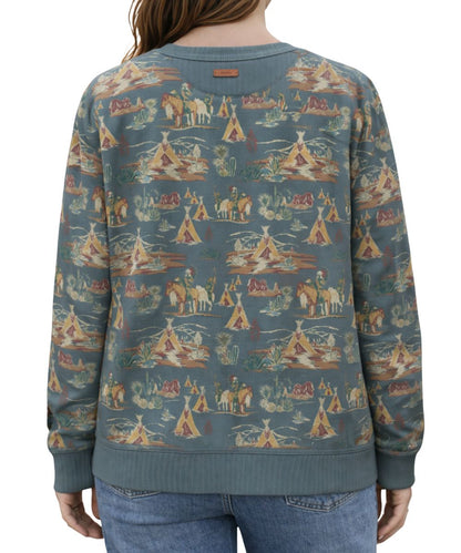 Hooey Women's Stallion Crew Sweatshirt